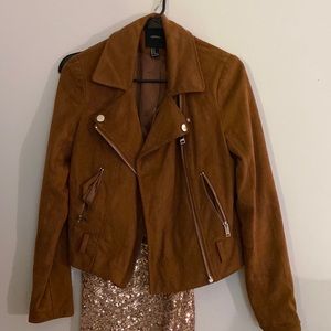 Forever 21 brown jacket